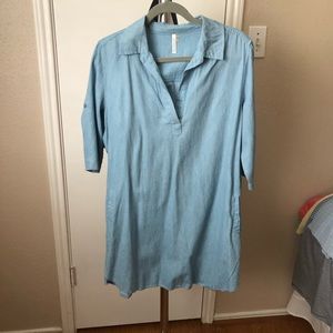 Denim dress